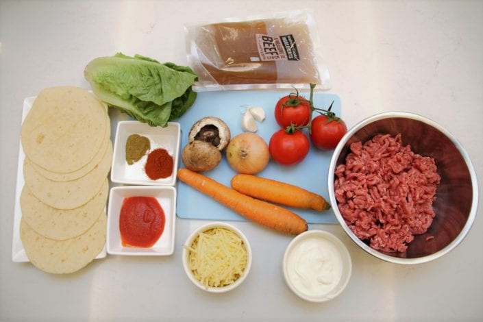 beef tacos - family dinners - healthy kids recipes