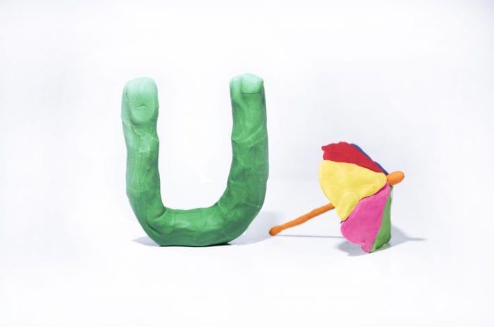 Letters in play doh - fun ways to teach letters