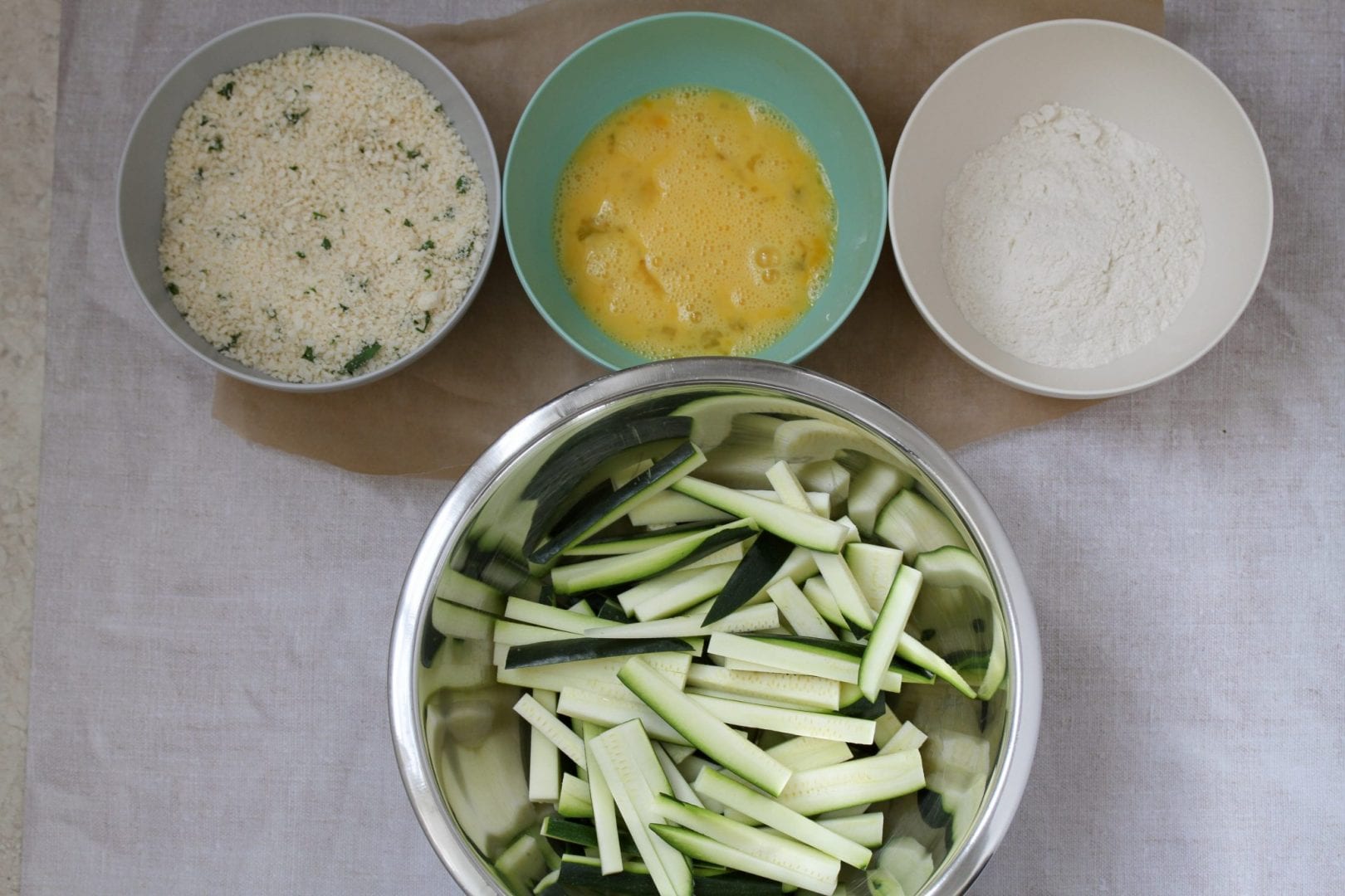 Courgette fries - healthy kids recipes