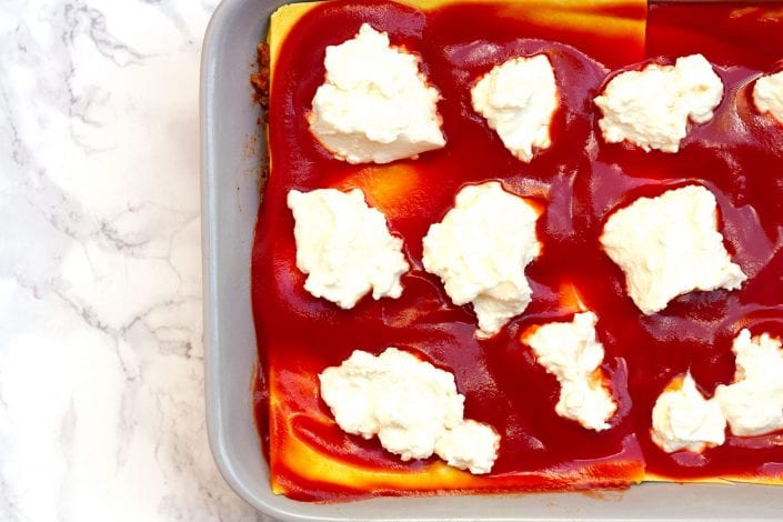 Lasagne - oven ready lasagna - beef lasagne - healthy family dinners