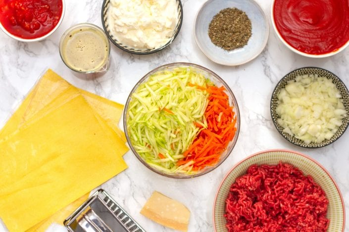 Lasagne - lasagna - beef lasagne - healthy family dinners