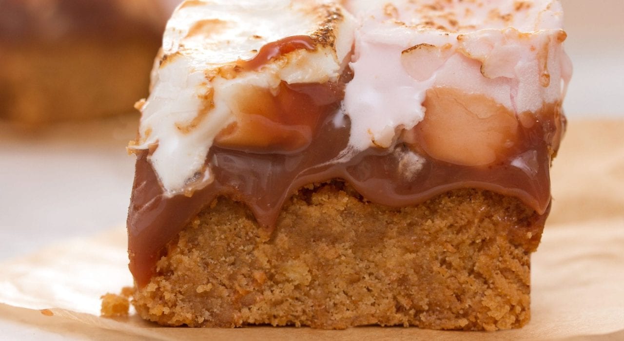 Party desserts - smores - bonfire night smores