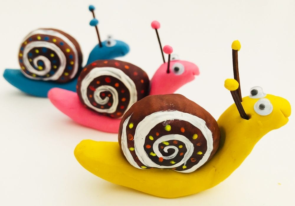 autumn craft - conker craft - autumn craft with conkers