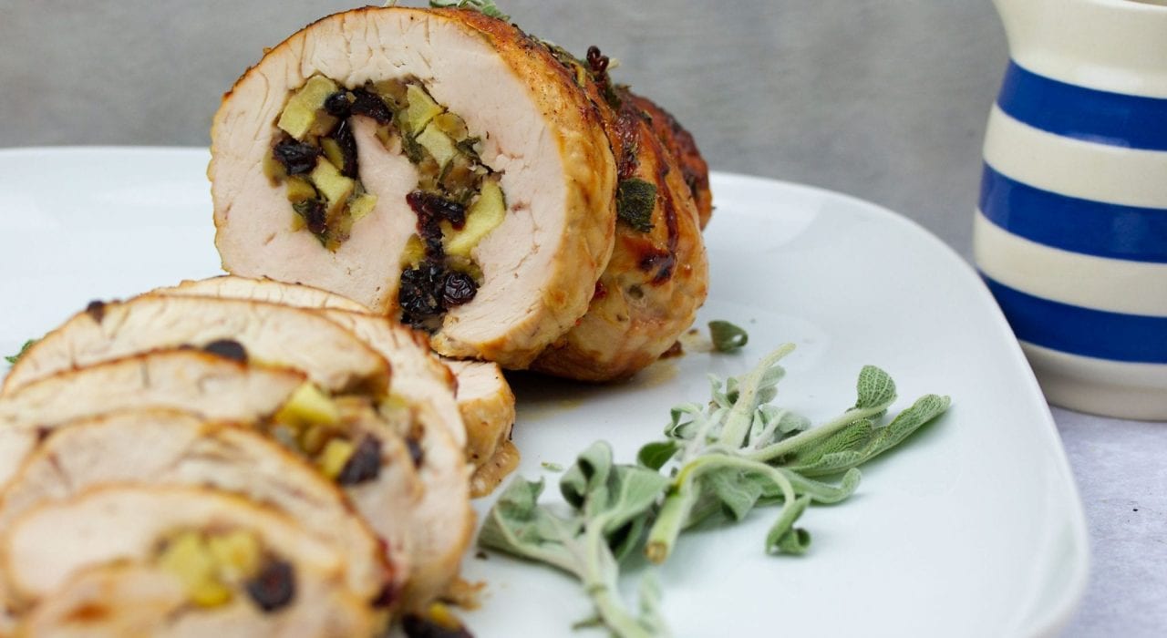 Turkey recipe - Cranberry stuffed turkey