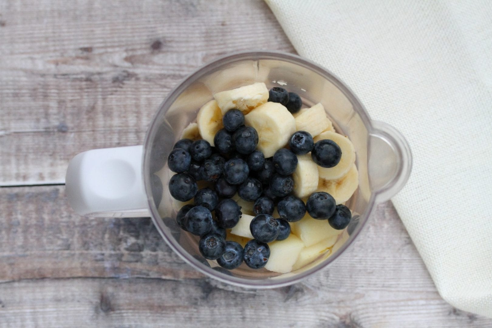 banana puree - no cook purees - baby purees