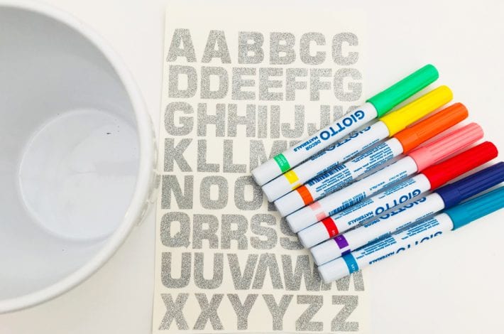 craft for teens - sharpie pot - teen decorations