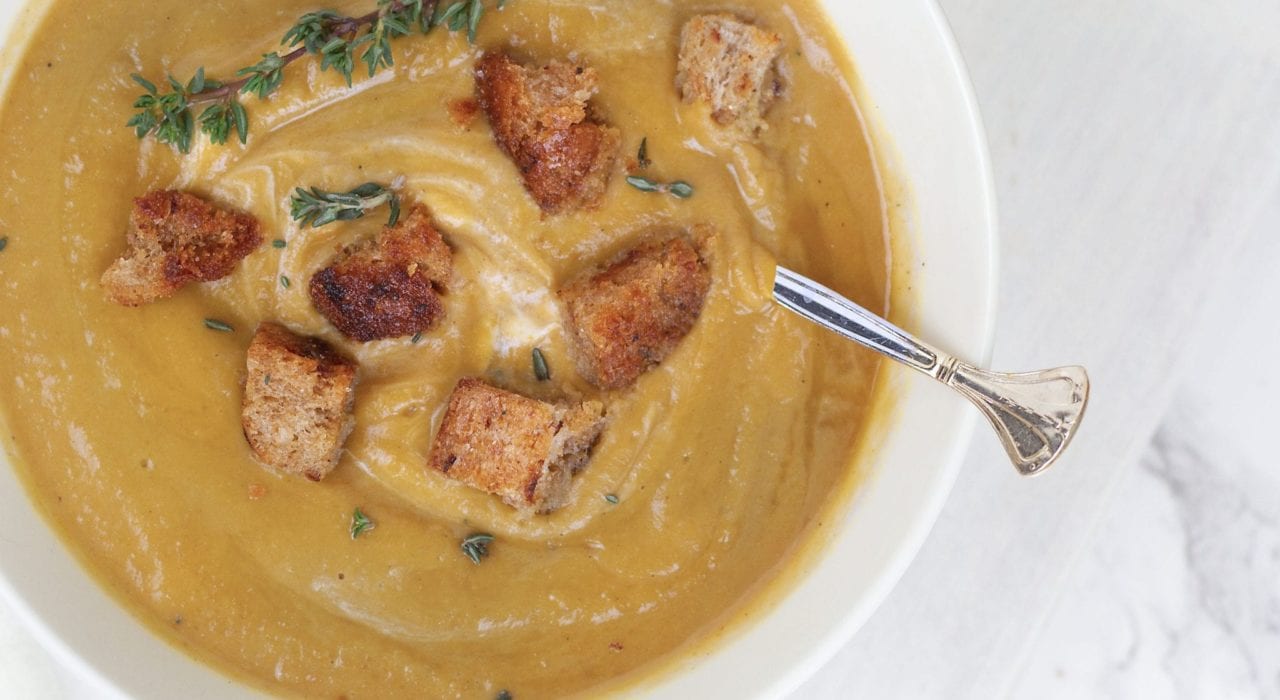 Chestnut soup. Enjoy this creamy chestnut soup as a starter or main dish. Great for Christmas lunch or those warm winter evenings.