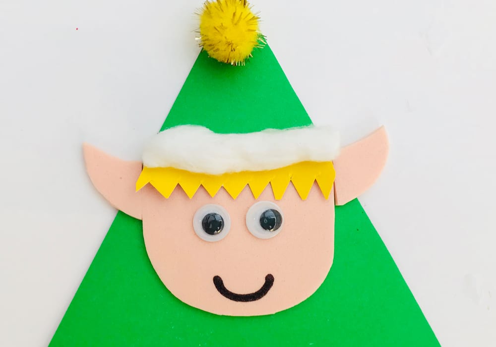 Christmas kids crafts - enjoy this festive craft by making these lolly stick puppets. A fun toddler activity