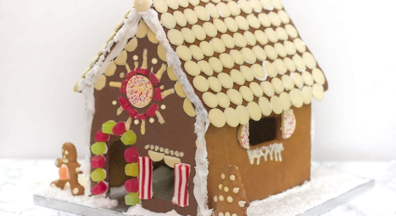 Gingerbread house, festive recipes, Christmas recipes