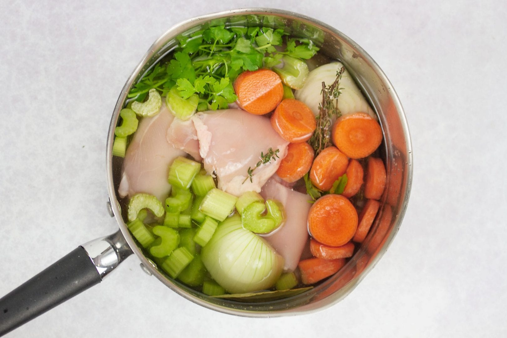 Glitter gravy - turkey stock and chicken stock recipe - enjoy this festive side