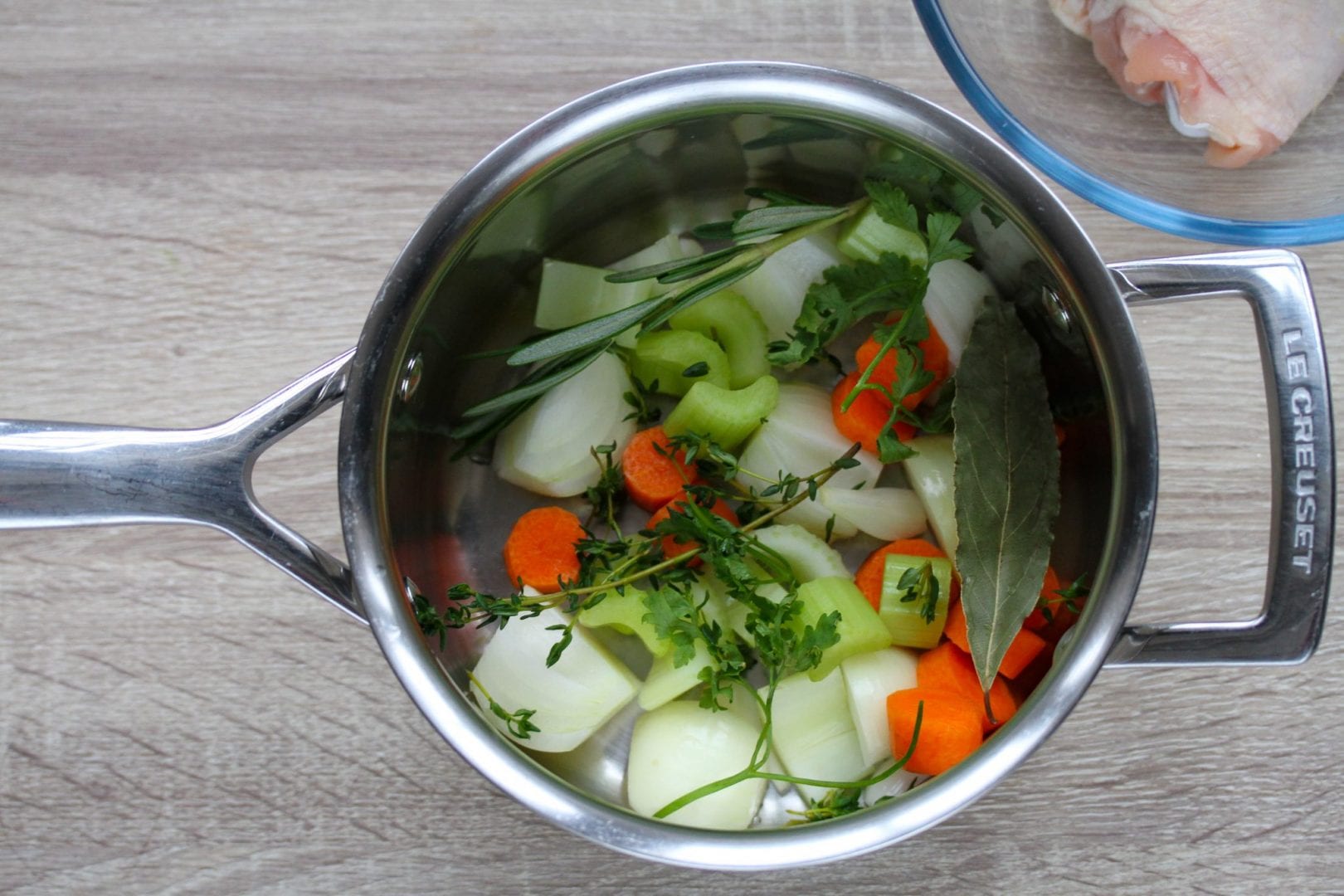 baby chicken stock - homemade stock for baby that can also be used to make baby gravy