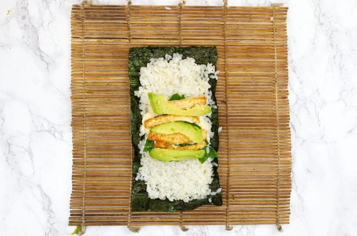 kids sushi - vegetarian sushi - sushi for kids - easy sushi for kids