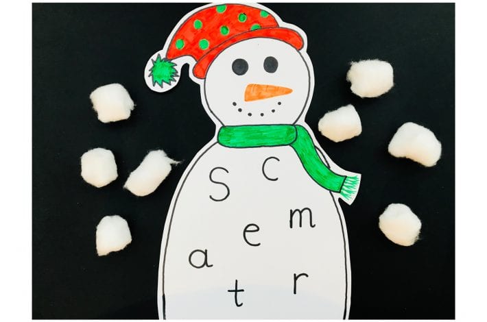 snowman bingo - sounds game