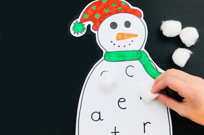 snowman bingo - sounds game