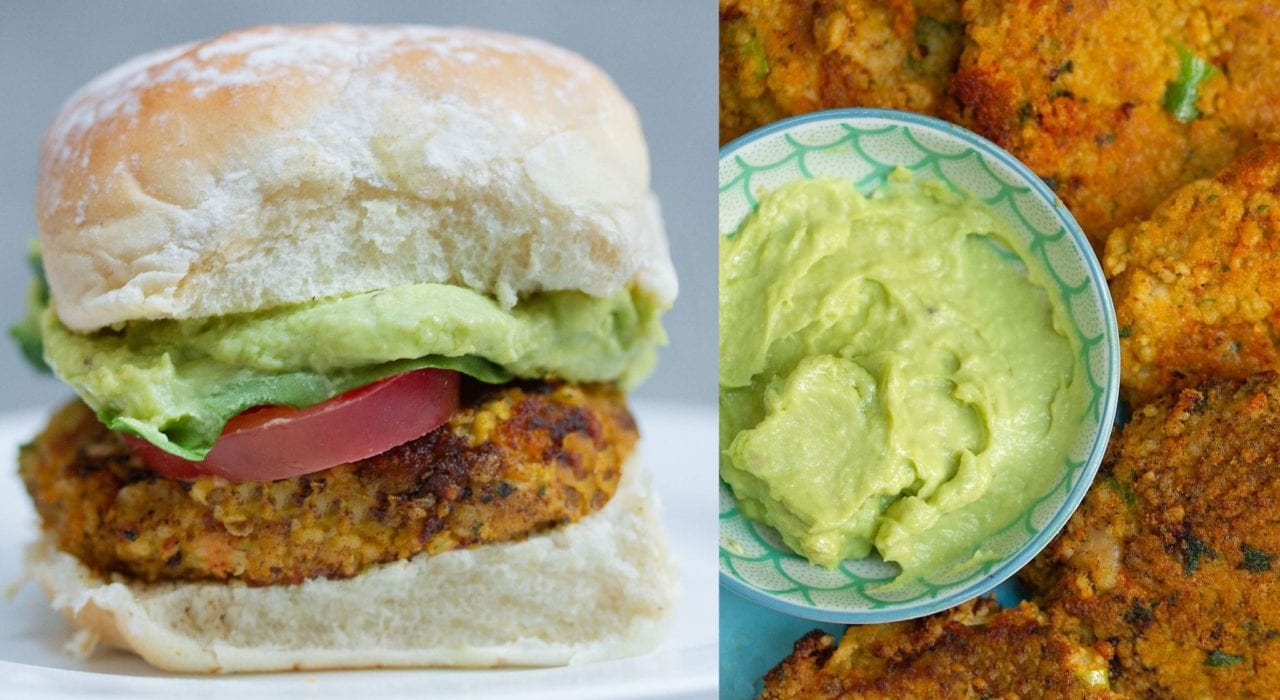 sweet potato patties - enjoy these sweet potato and chick pea patties as a veggie burger or as a weaning food