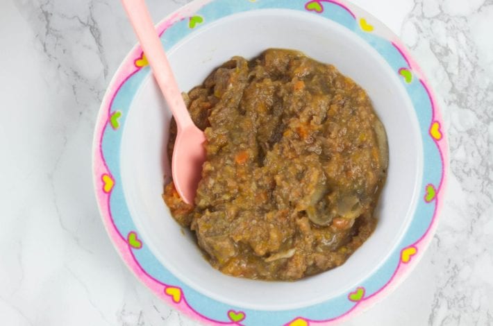 Baby beef stew - one pot beef stew recipe for the whole family