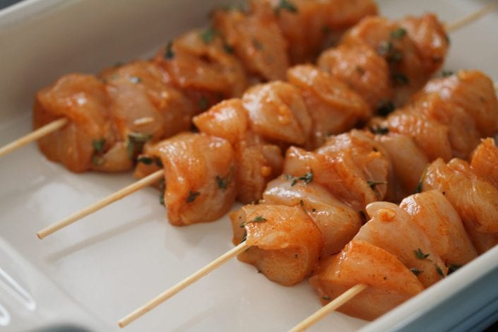 Greek souvlaki - enjoy the best chicken souvlaki ever with this delicious recipe