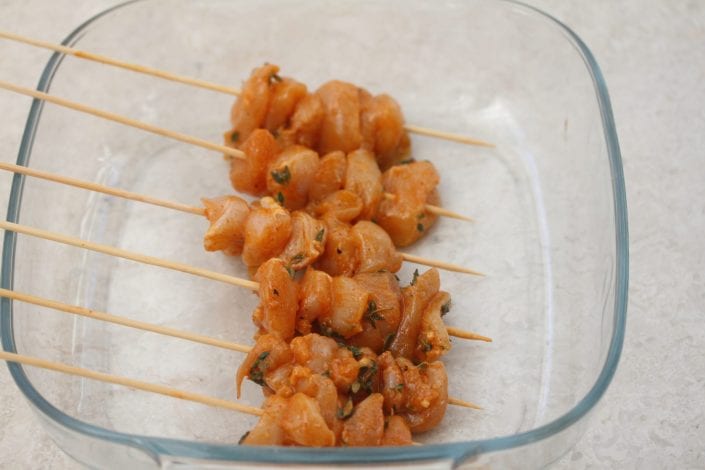 Greek souvlaki - enjoy the best chicken souvlaki ever with this delicious recipe