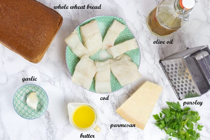 Herb crusted fish fillets - enjoy these cod fillets with a parmesan herb and crumb crust