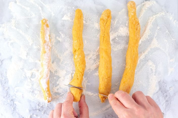 Sweet potato gnocchi - try this tasty and healthy vegetarian dish for a healthy kids dinner