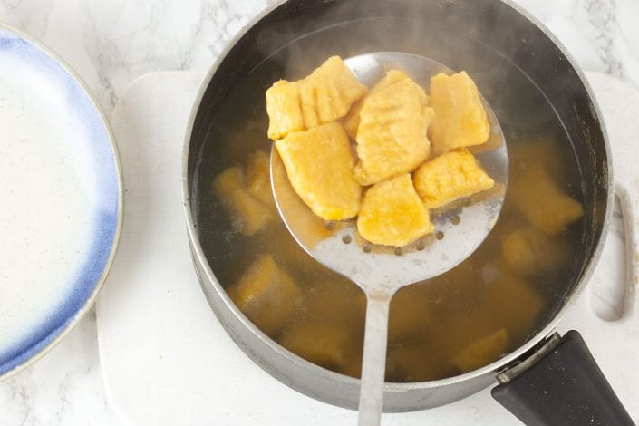 Sweet potato gnocchi - try this tasty and healthy vegetarian dish for a healthy kids dinner