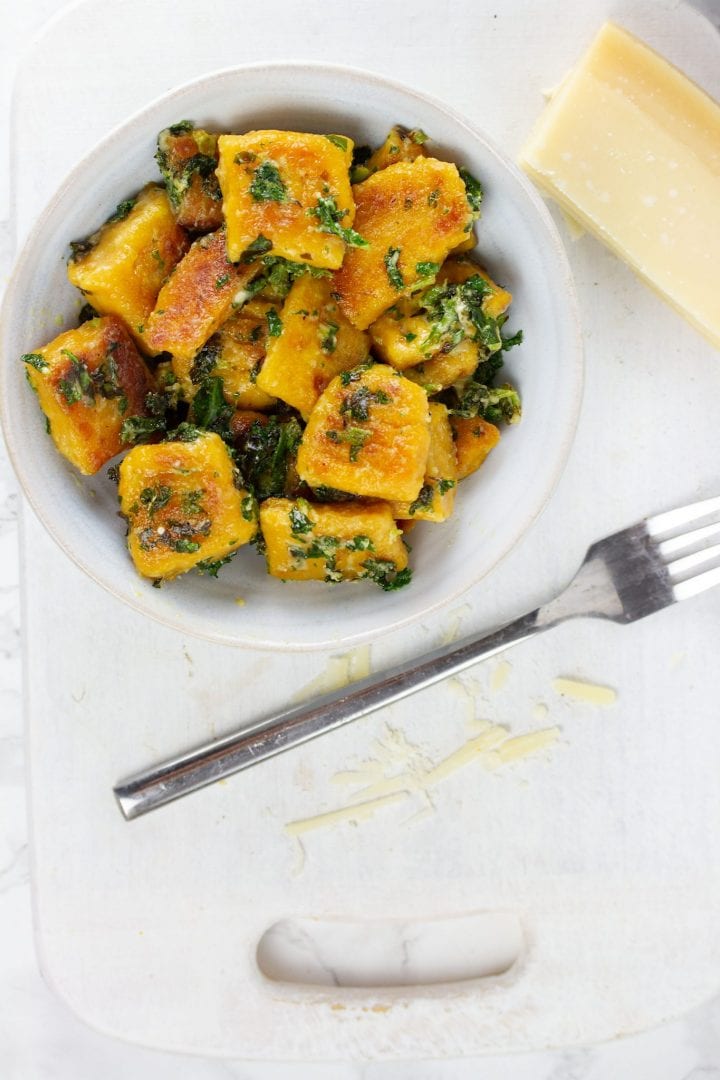 Sweet potato gnocchi - try this tasty and healthy vegetarian dish for a healthy kids dinner