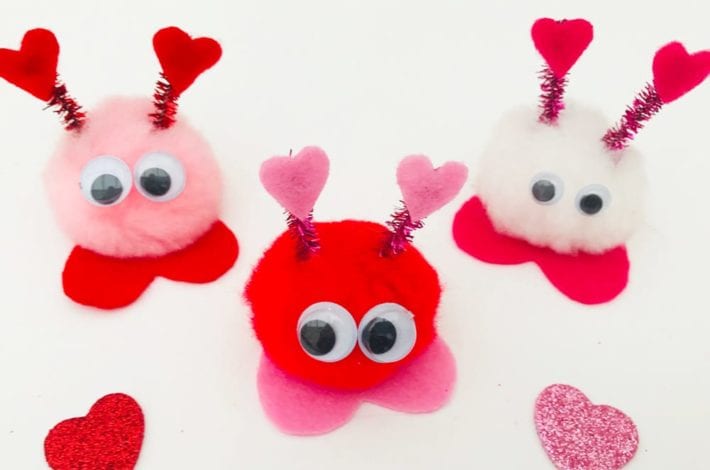 love bug craft - a fun and cute valentines craft for kids