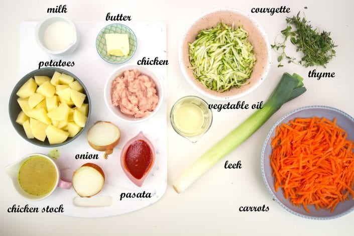Chicken cottage pie - enjoy this healthy and lighter shepherds pie made with chicken. Great for family dinners