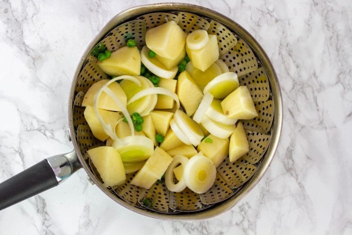 Pea puree for babies - great first foods recipe