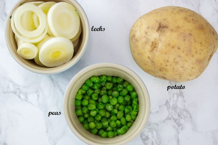 Pea puree for babies - great first foods recipe