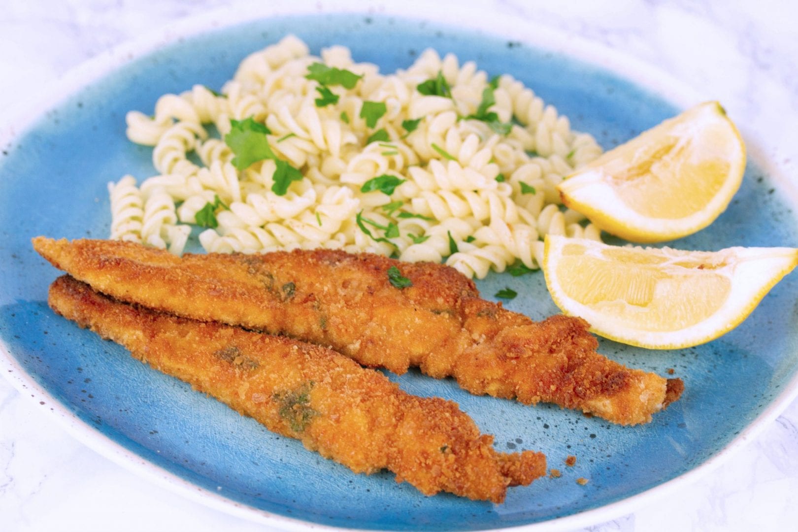 Mini schnitzels - enjoy making these delicious chicken schnitzel escalopes - perfect for family dinners