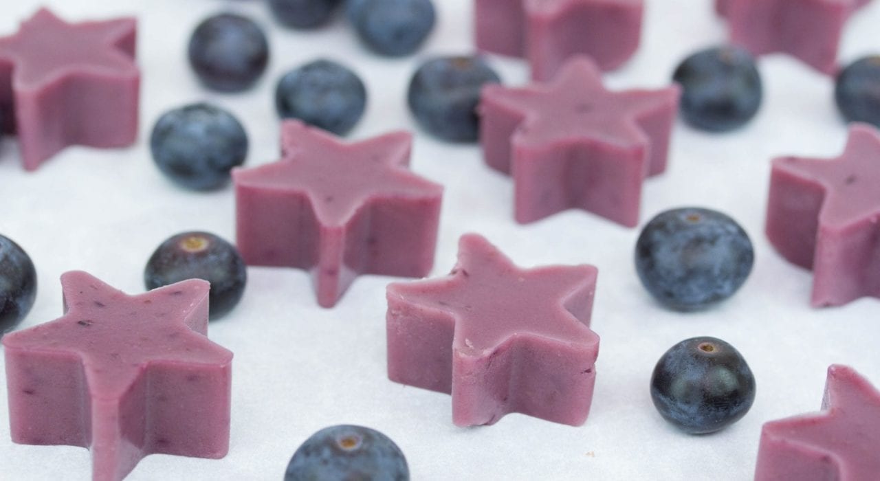 blueberry gummies - try these homemade blueberry sweets made with fresh fruits and a great dairy free snack