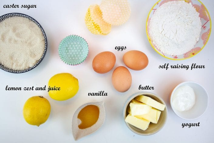classic lemon drizzle cupcakes - a quick and easy home baking recipe that you can enjoy with the kids to make moist lemon cupcakes