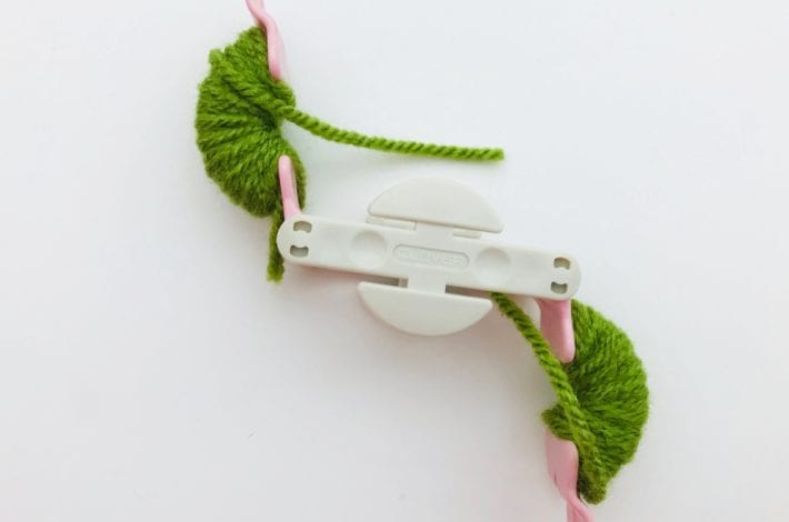 Pom pom peas in a pod - pom pom crafts for kids - enjoy this fun kids craft