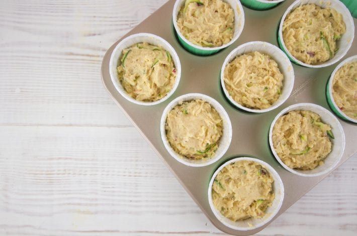 Apple zucchini muffins - enjoy these apple and courgette muffins as a healthy snack or after school treat. All the goodness with hidden veggies.