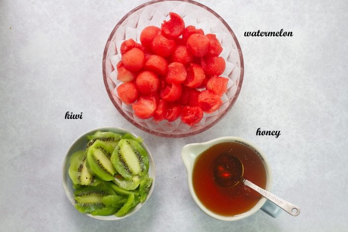 Kiwi watermelon popsicles - refreshing and healthy snacks for kids
