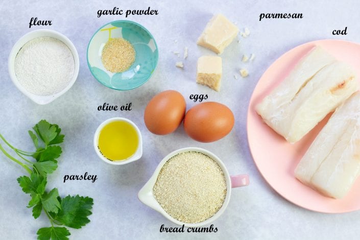Parmesan fish sticks - make these tasty fish fingers in breadcrumbs for a great kids meal