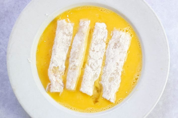 Parmesan fish sticks - make these tasty fish fingers in breadcrumbs for a great kids meal