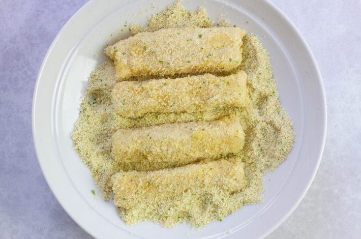 Parmesan fish sticks - make these tasty fish fingers in breadcrumbs for a great kids meal